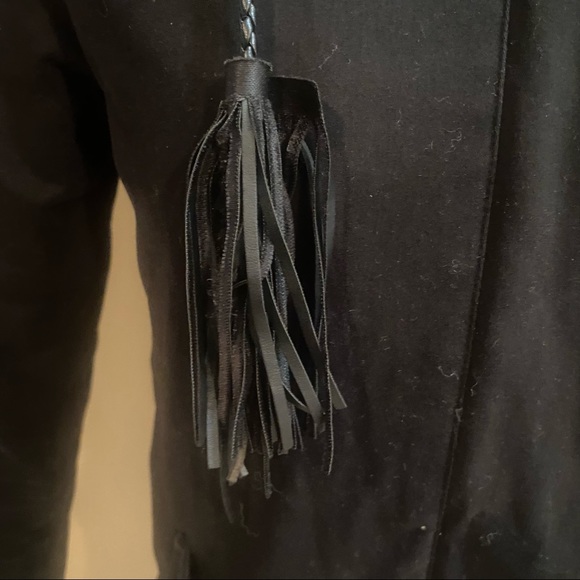 MAJE Gove Quilted Parka Coat with Braided Details - Picture 8 of 14